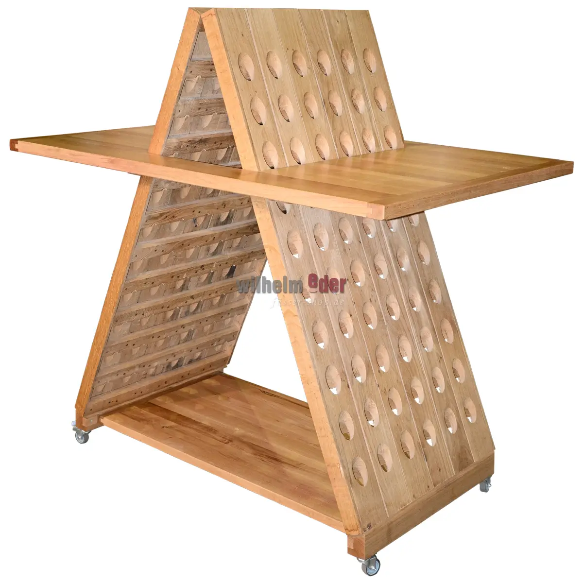 Pupitre comme table haute avec support pour parapluie